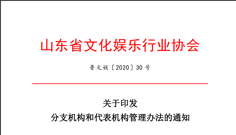 印发分支机构管理办法的通知20-30